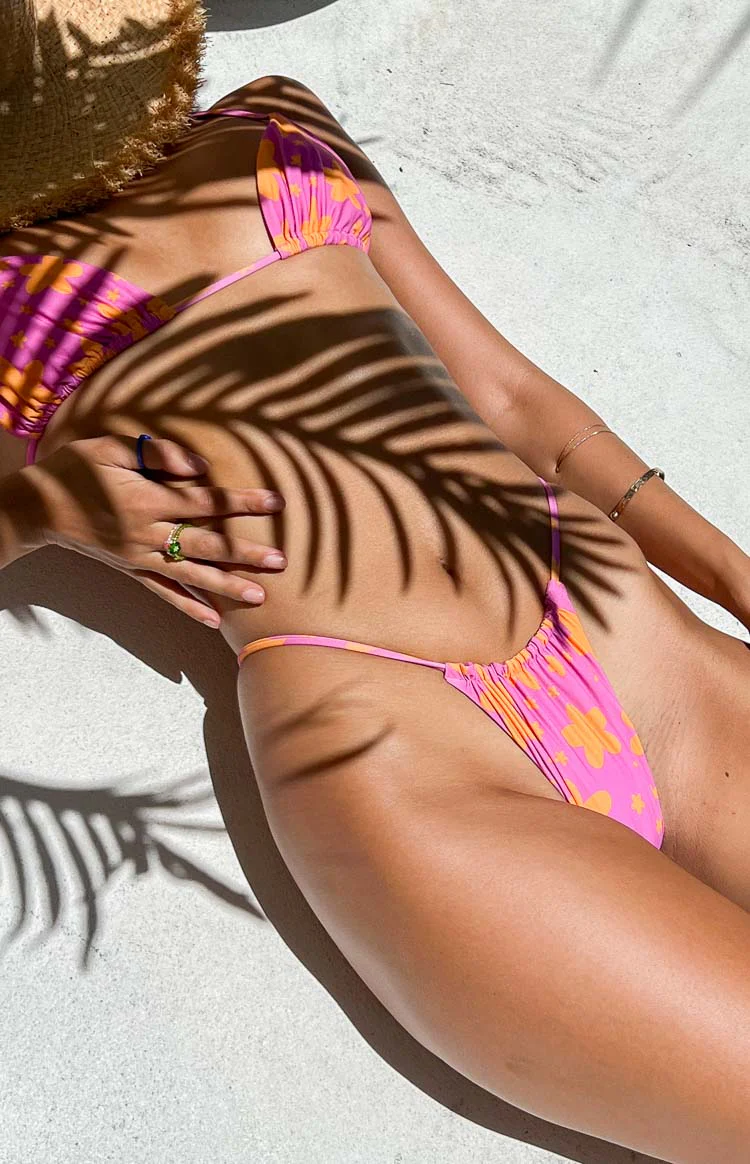 9.0 Swim Sydney Floral Print Bikini Bottom - Image 4