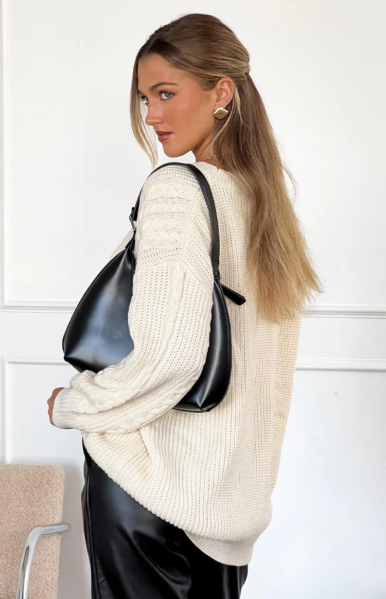 Alex Cream Oversized Sweater - Image 10
