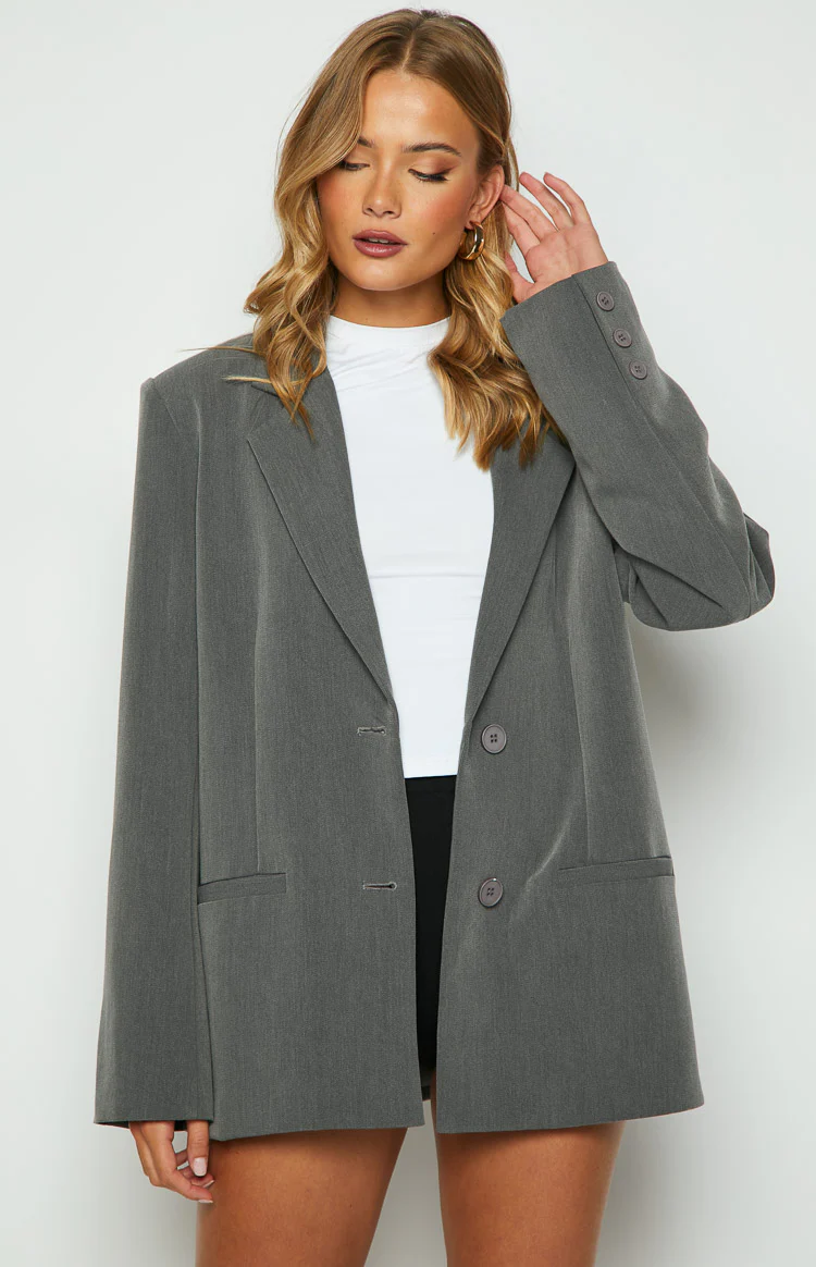 Allure Grey Blazer - Image 14