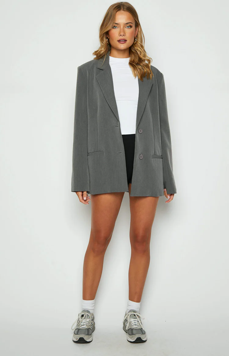 Allure Grey Blazer - Image 4