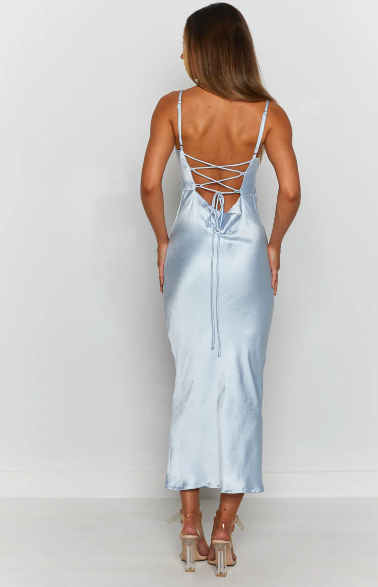Amaryllis Dress Baby Blue - Image 5