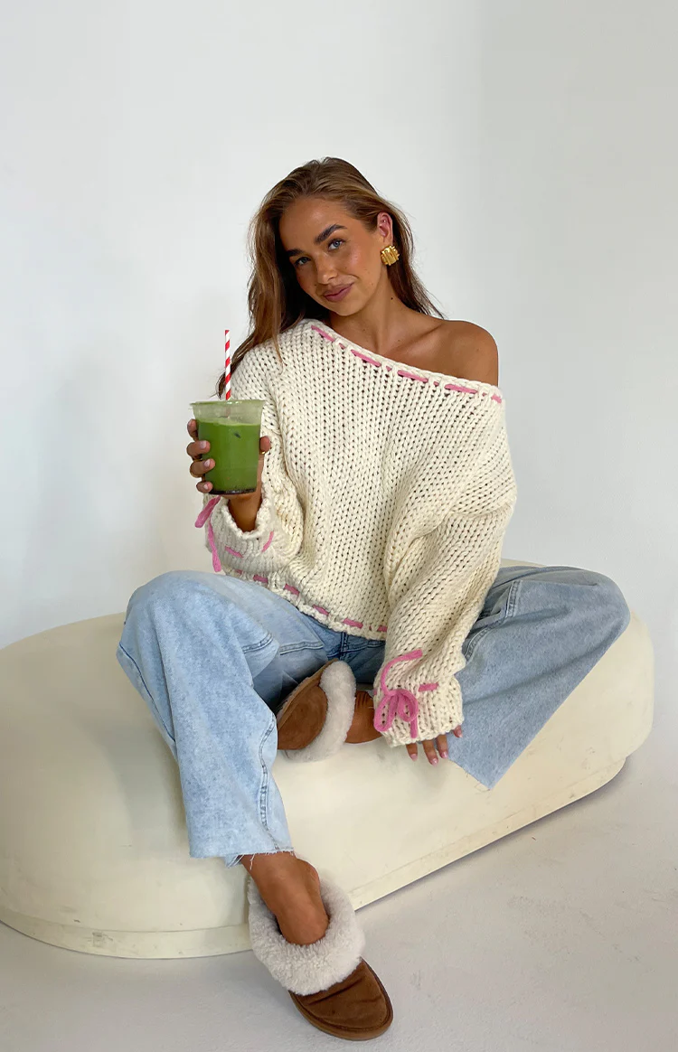 Bea Cream Sweater - Image 12