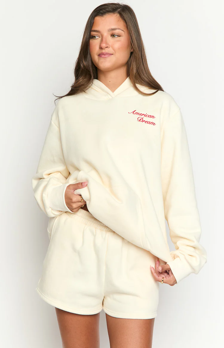 Beginning Cream American Dream Hoodie - Image 2