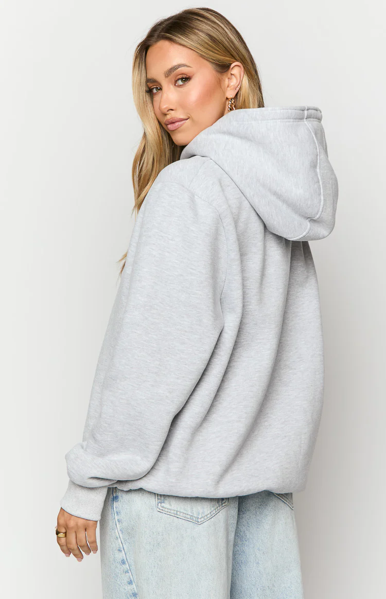 Beginning Grey Marl Koala Bubble Hoodie - Image 5