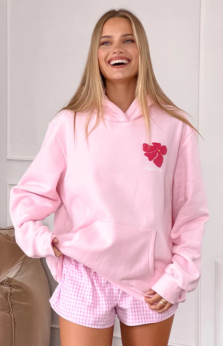 Beginning Pink Hawaii Hoodie - Image 8
