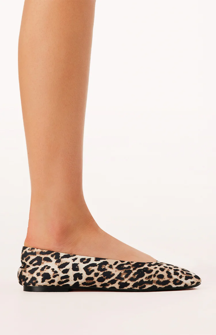 Billini Suzie Leopard Ballet Flats - Image 6