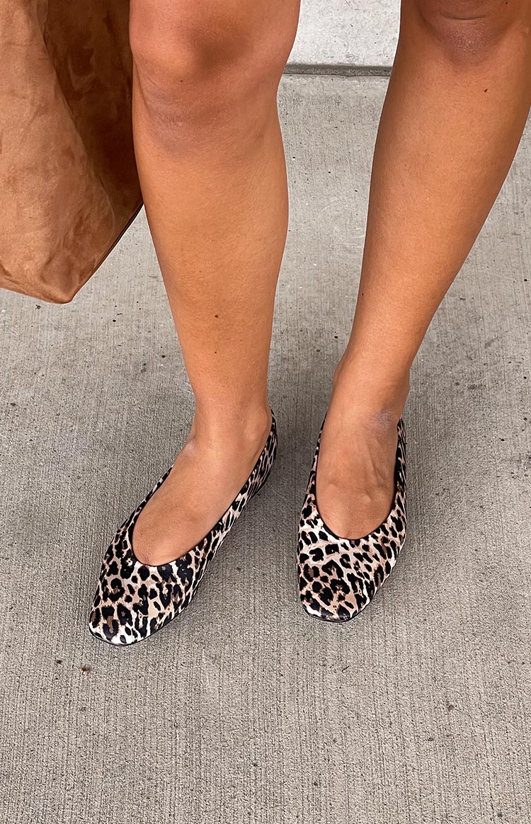 Billini Suzie Leopard Ballet Flats - Image 7