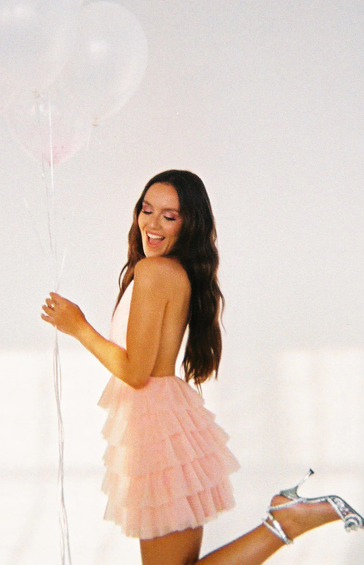 Birthday Cake Pink Mini Dress - Image 3