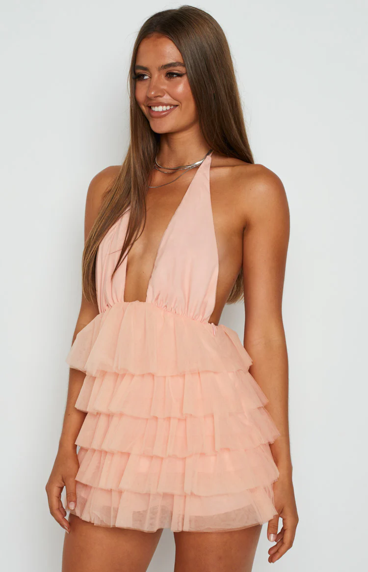 Birthday Cake Pink Mini Dress - Image 6