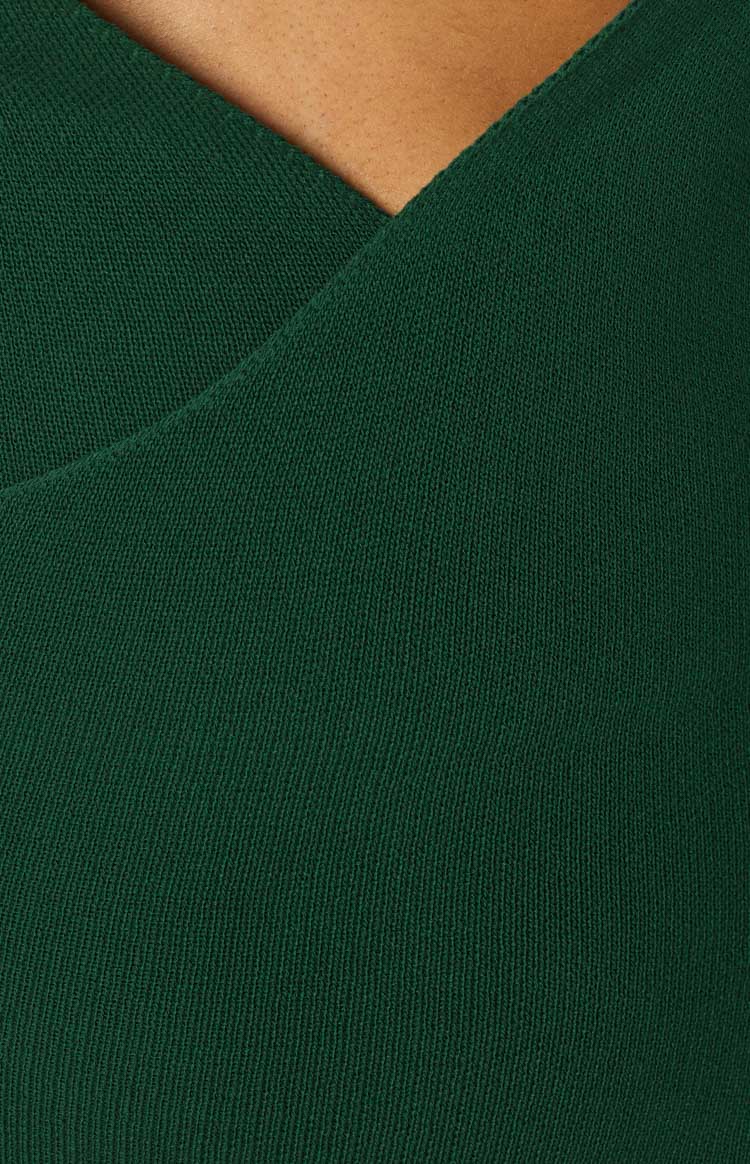 Blondie Midi Dress Emerald - Image 8