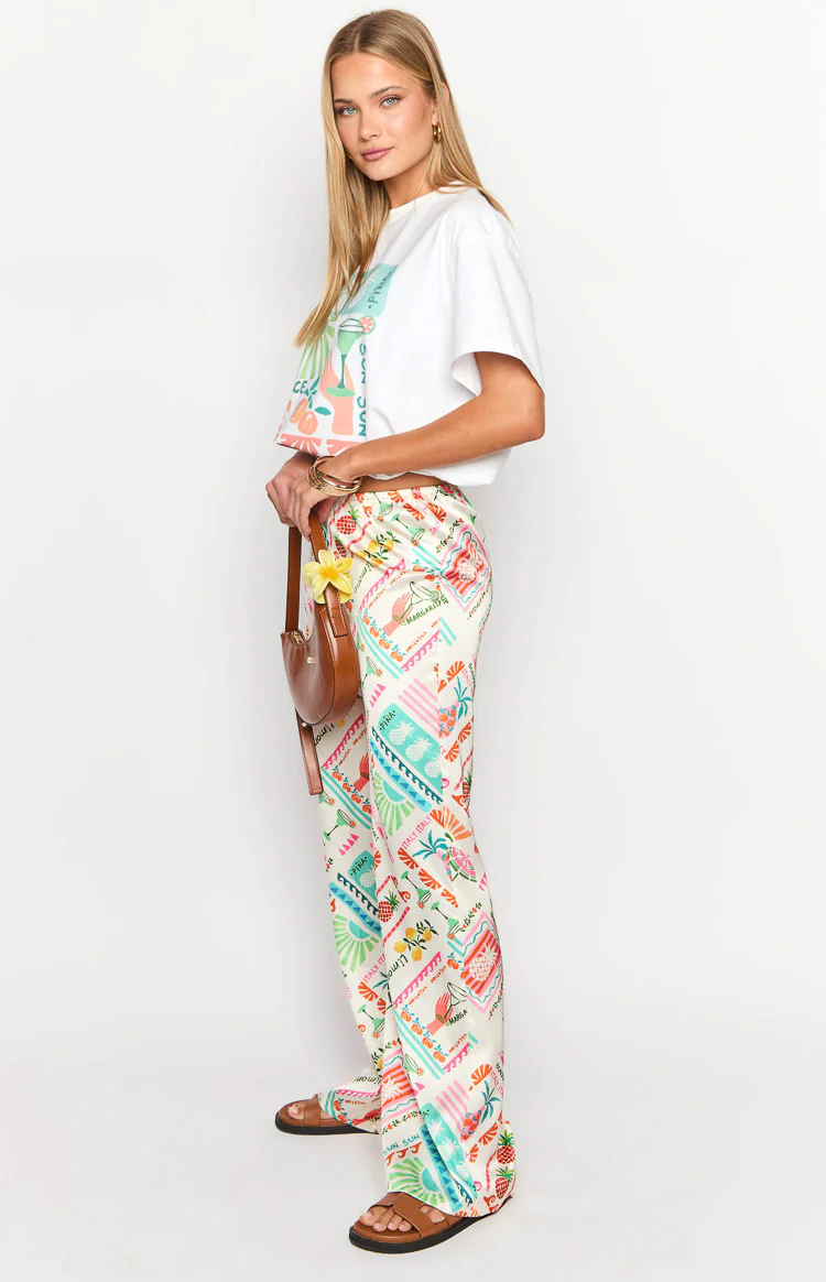 Bridget Dolce Vita Print Pants - Image 4