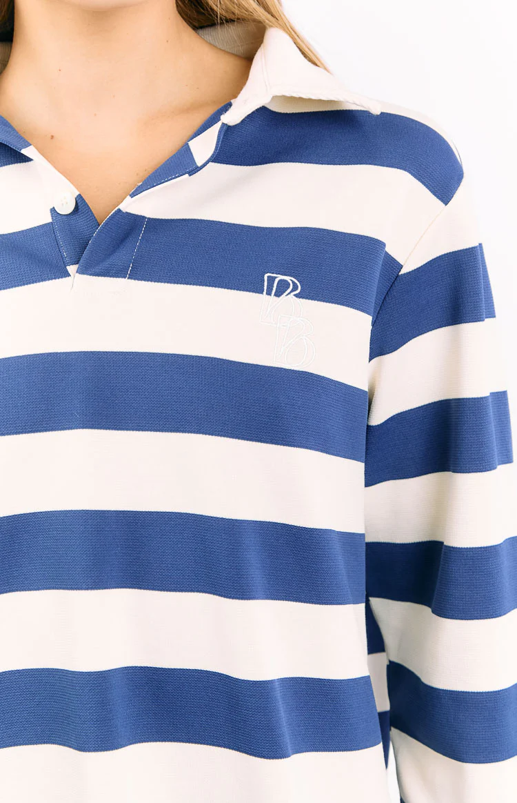 Carey Blue Striped Jersey - Image 5