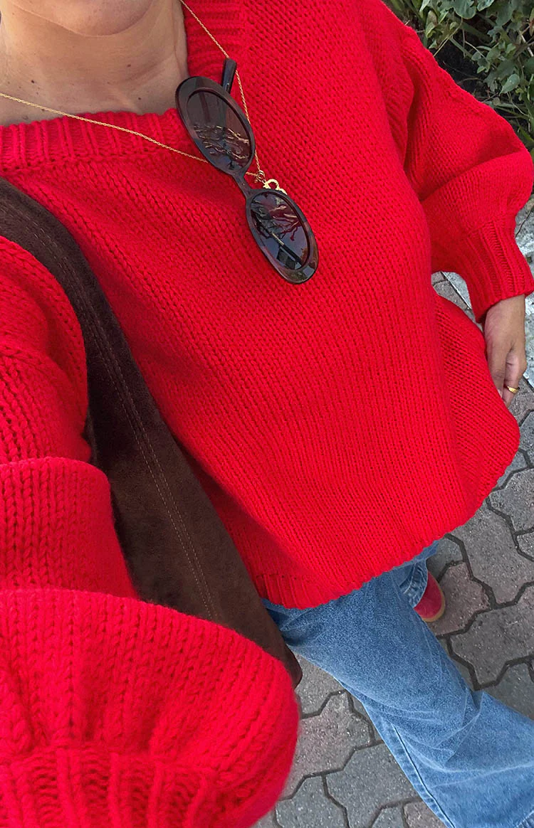 Chapman Red Sweater - Image 10