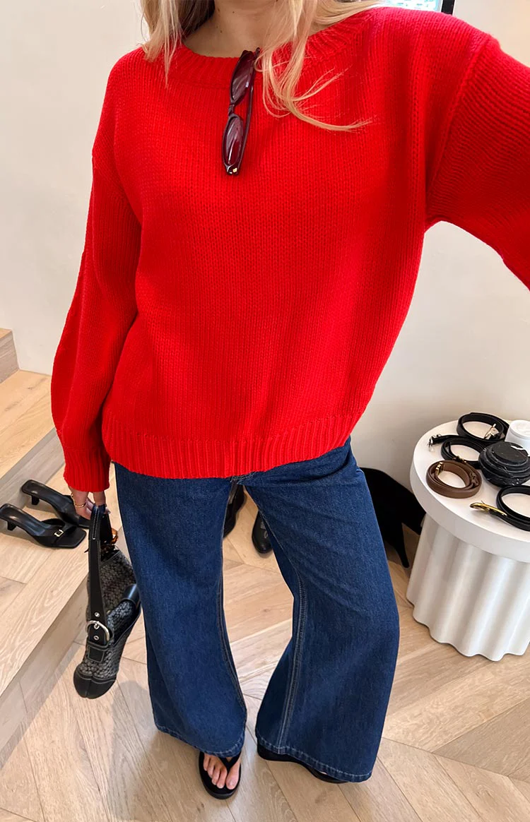 Chapman Red Sweater - Image 14