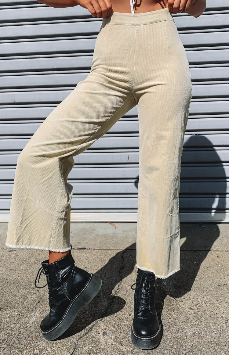 Churchtown Pants Beige Cord - Image 9