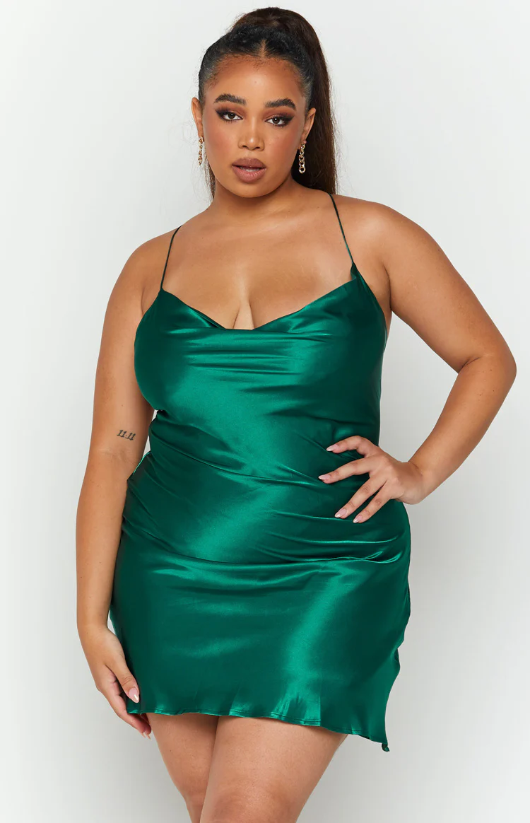 Come and Get It Party Dress Emerald - Image 2