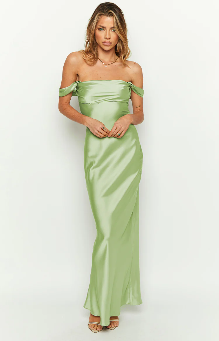 Ella Sage Off Shoulder Formal Maxi Dress - Image 3