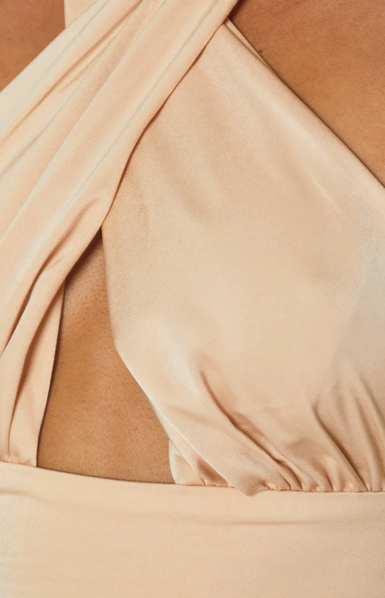 Higher Love Formal Dress Champagne - Image 7