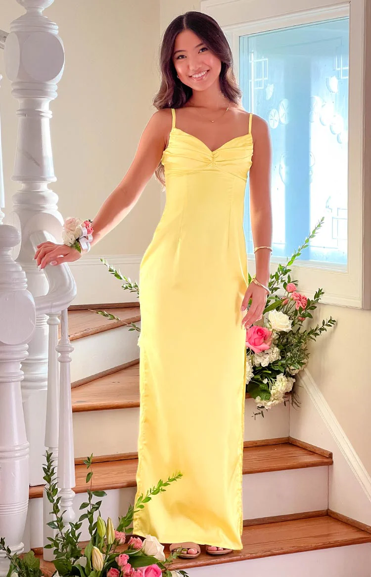 Honey Yellow Maxi Dress - Image 10