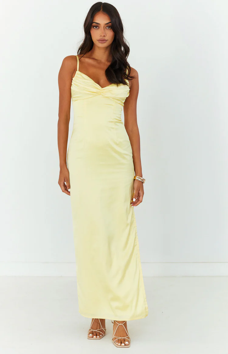 Honey Yellow Maxi Dress - Image 6