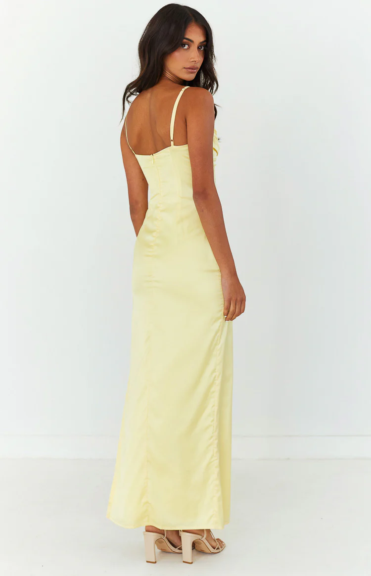 Honey Yellow Maxi Dress - Image 8