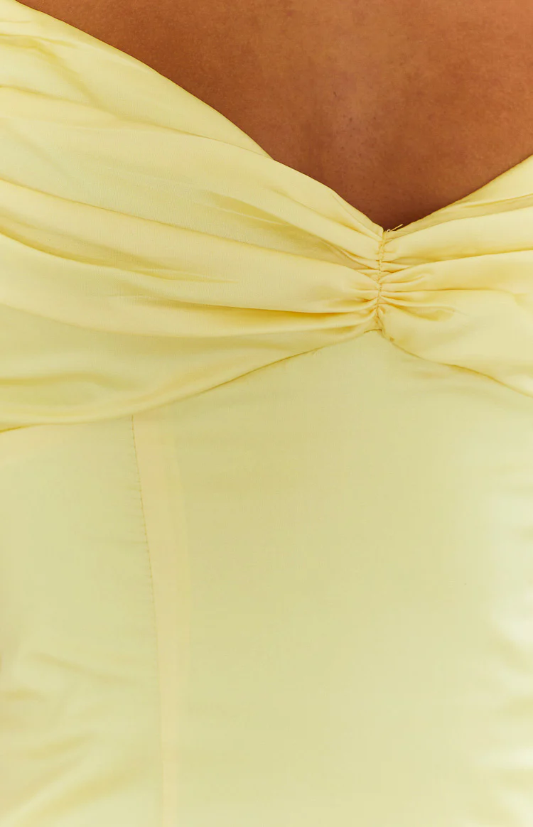 Honey Yellow Maxi Dress - Image 9