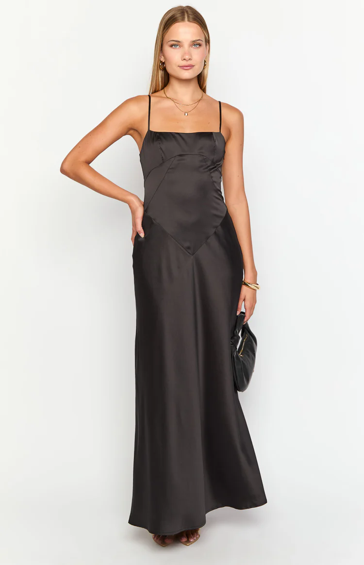 Joey Black Maxi Dress - Image 3