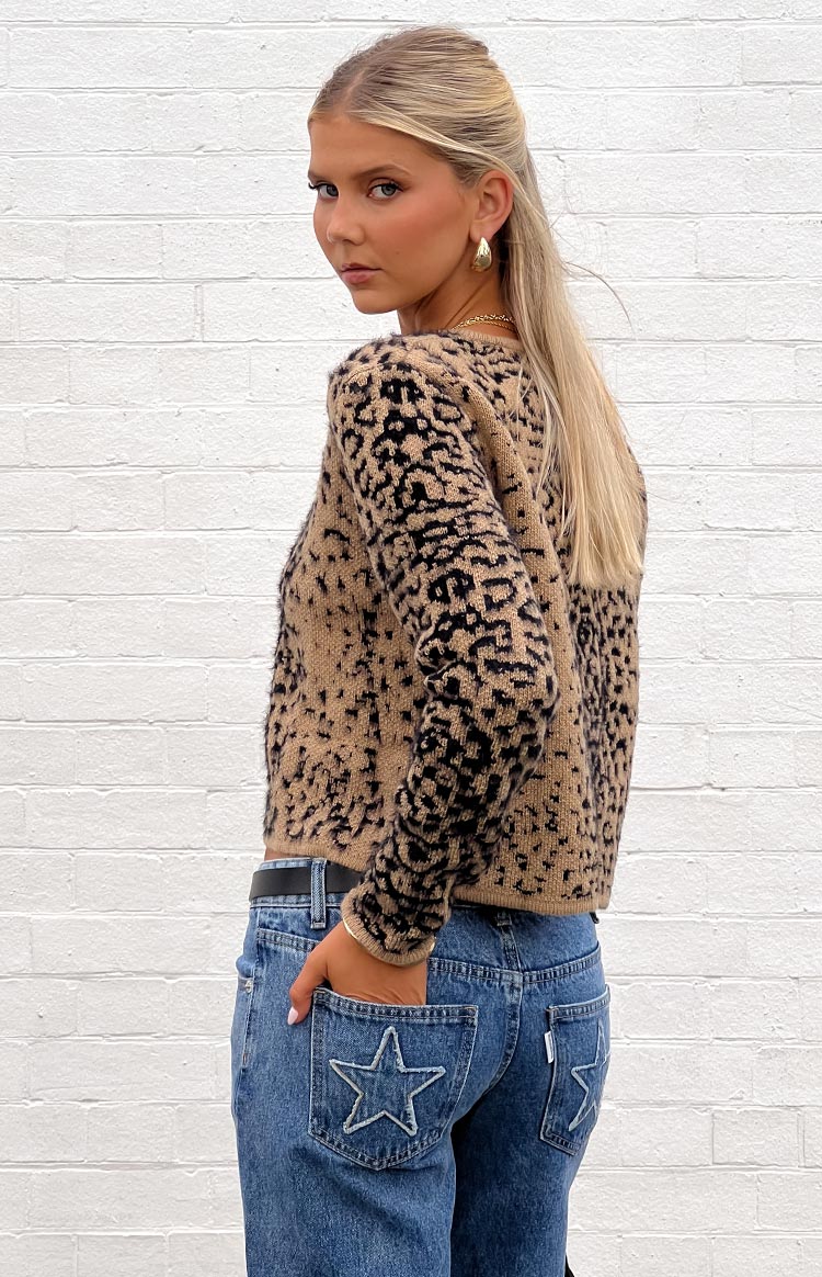 Kahli Leopard Print Cardigan - Image 7