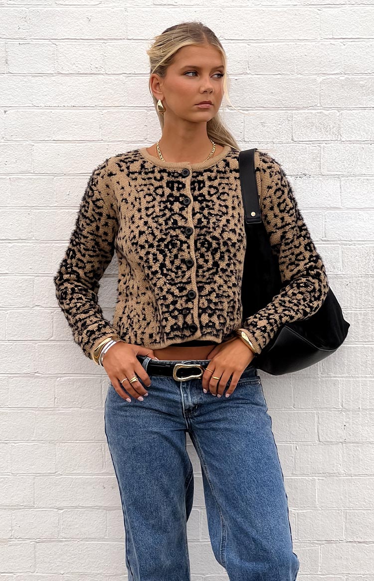Kahli Leopard Print Cardigan - Image 9