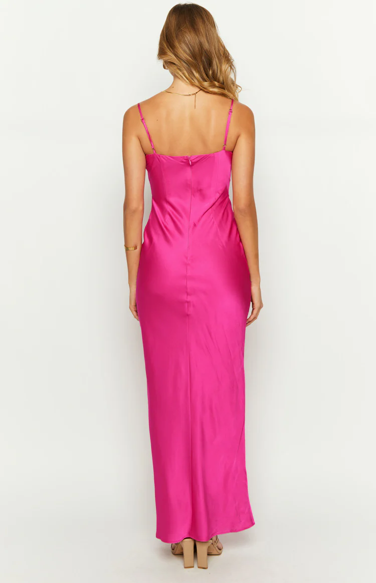 Kimmi Pink Maxi Dress - Image 4