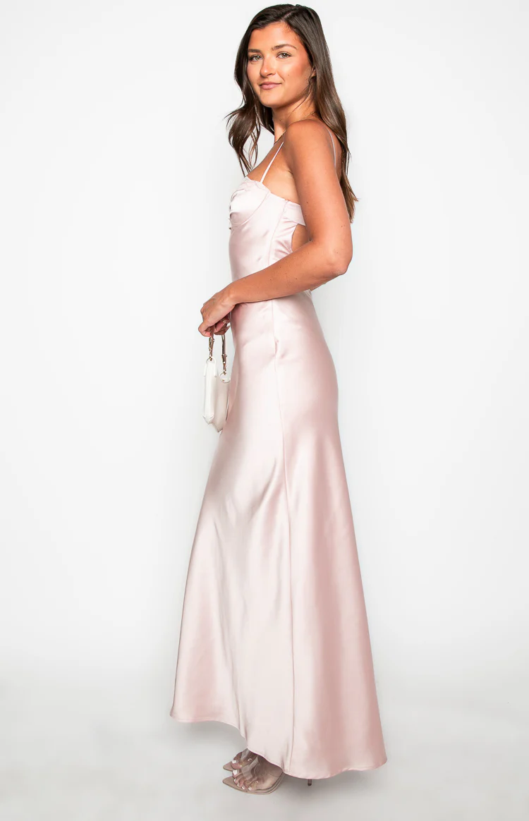 Kynlee Pink Maxi Dress - Image 4