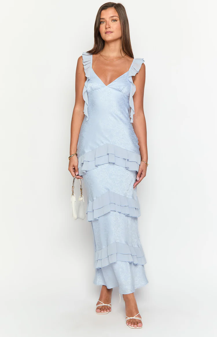 Leilani Blue Maxi Dress - Image 2