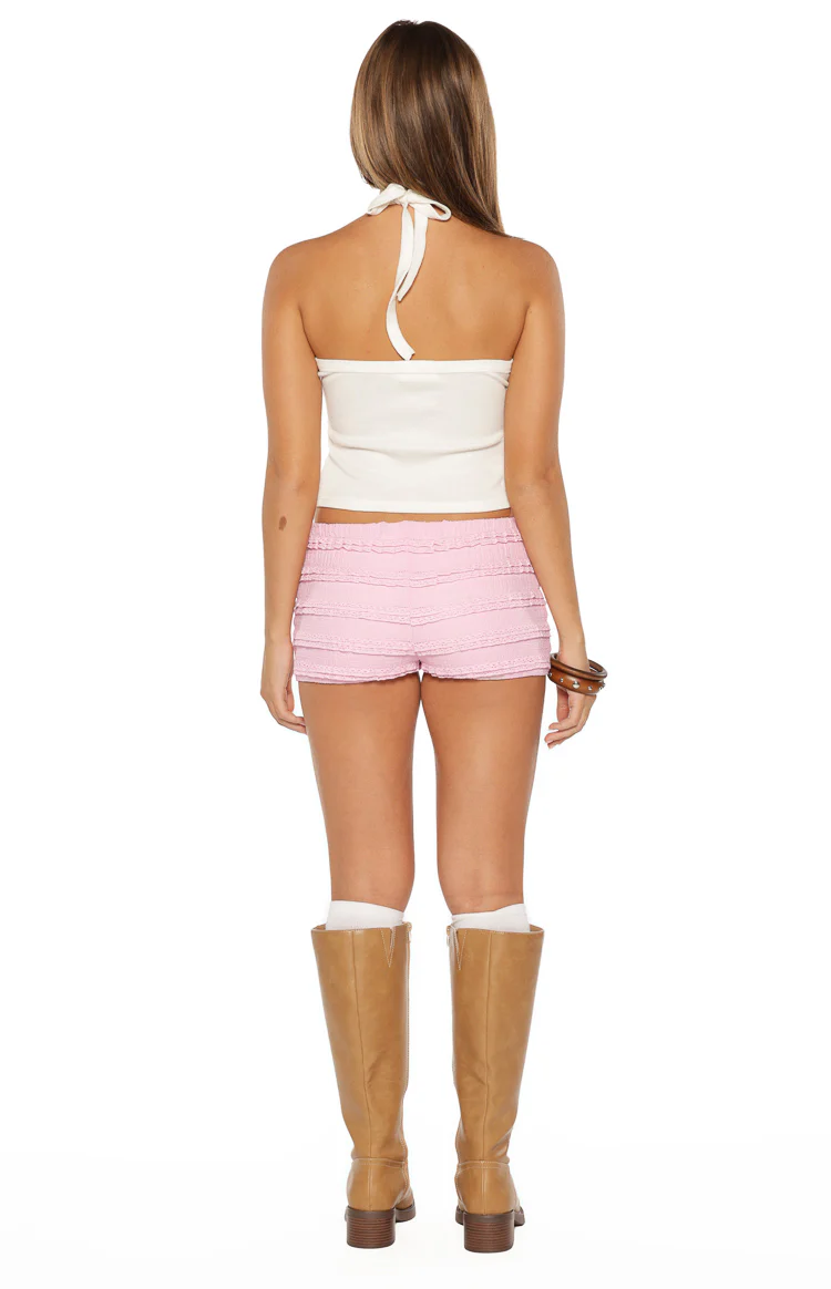 Leo Pink Micro Shorts - Image 8