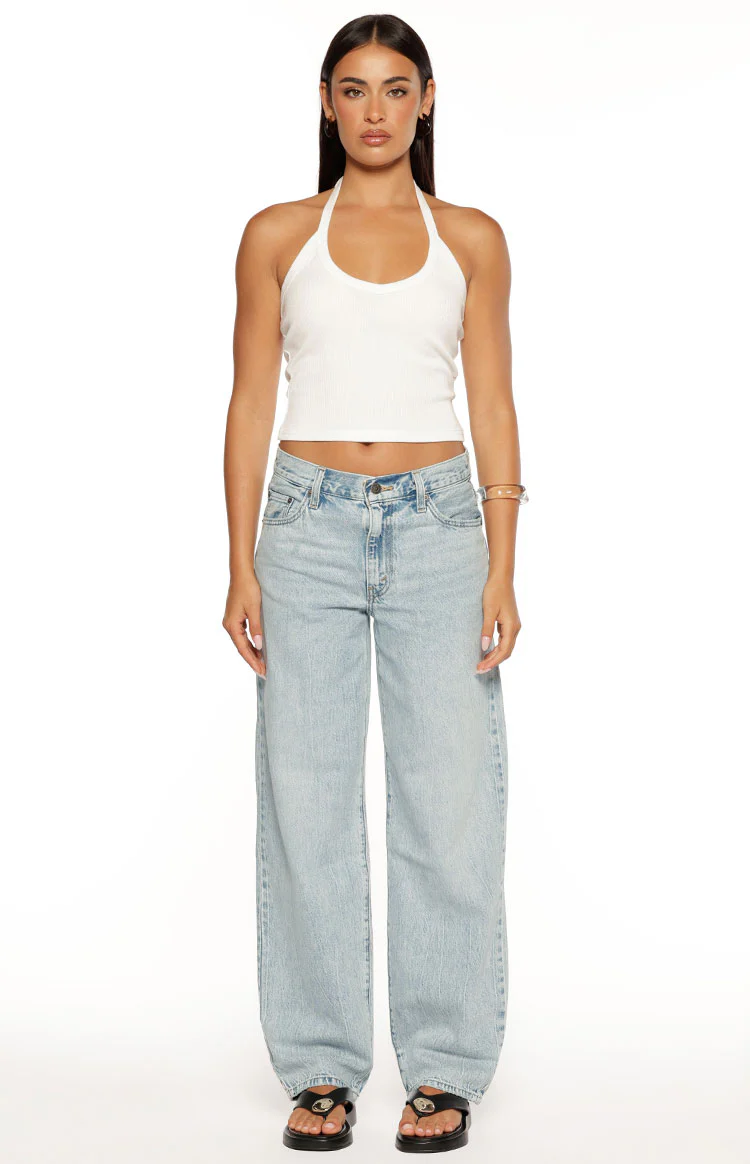 Levi's® Light Wash Women's Baggy Dad Jeans - Image 2