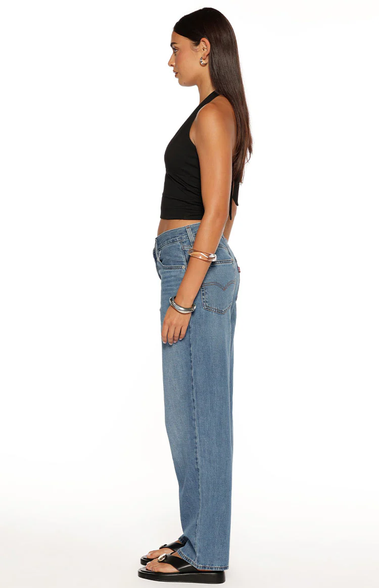 Levi's® Mid Wash Women's Baggy Dad Jeans - Image 3