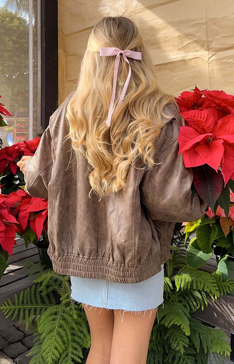 Lioness Kenny Chocolate Bomber Jacket - Image 10