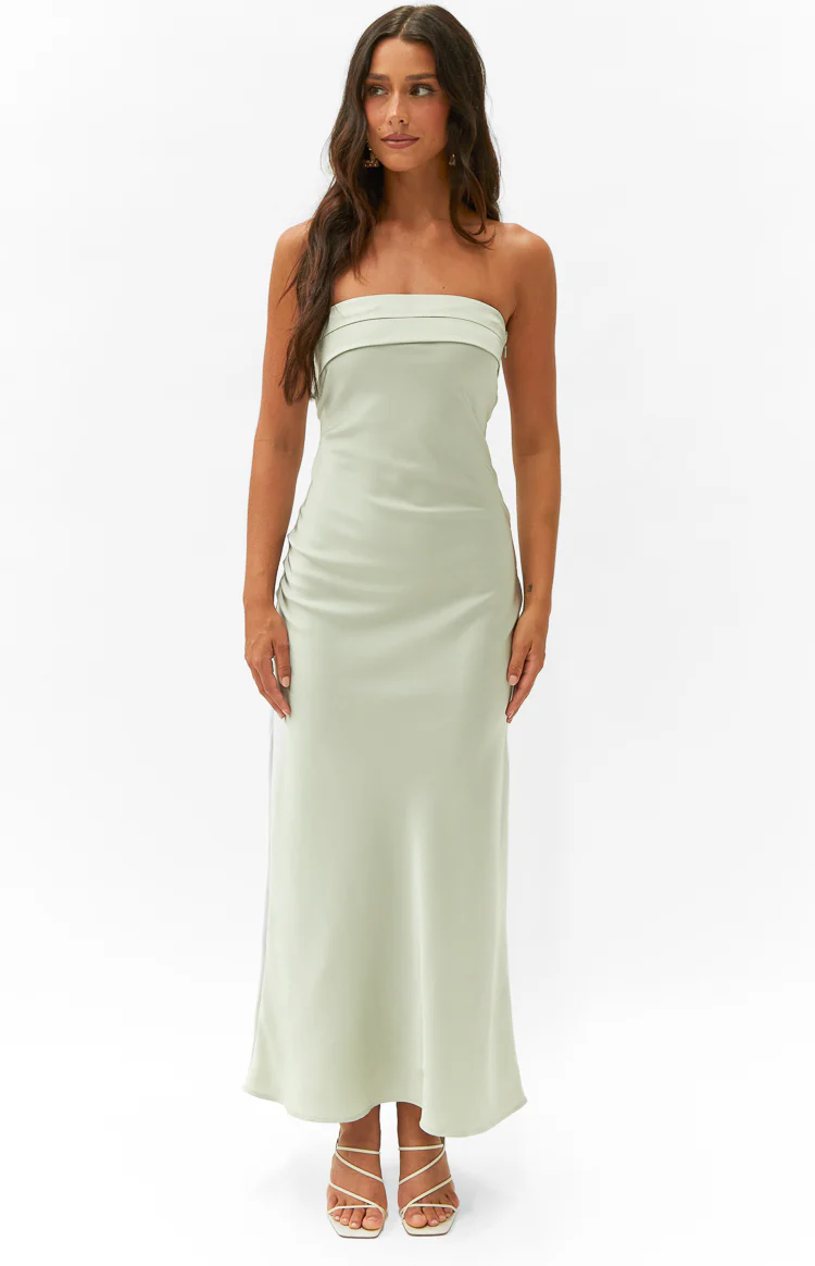Maiah Sage Maxi Dress - Image 3