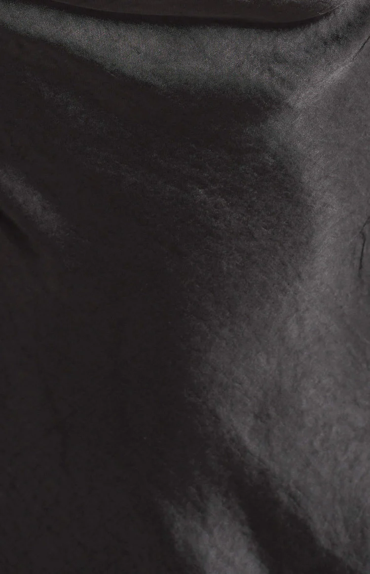 Marienne Black Mini Dress - Image 6
