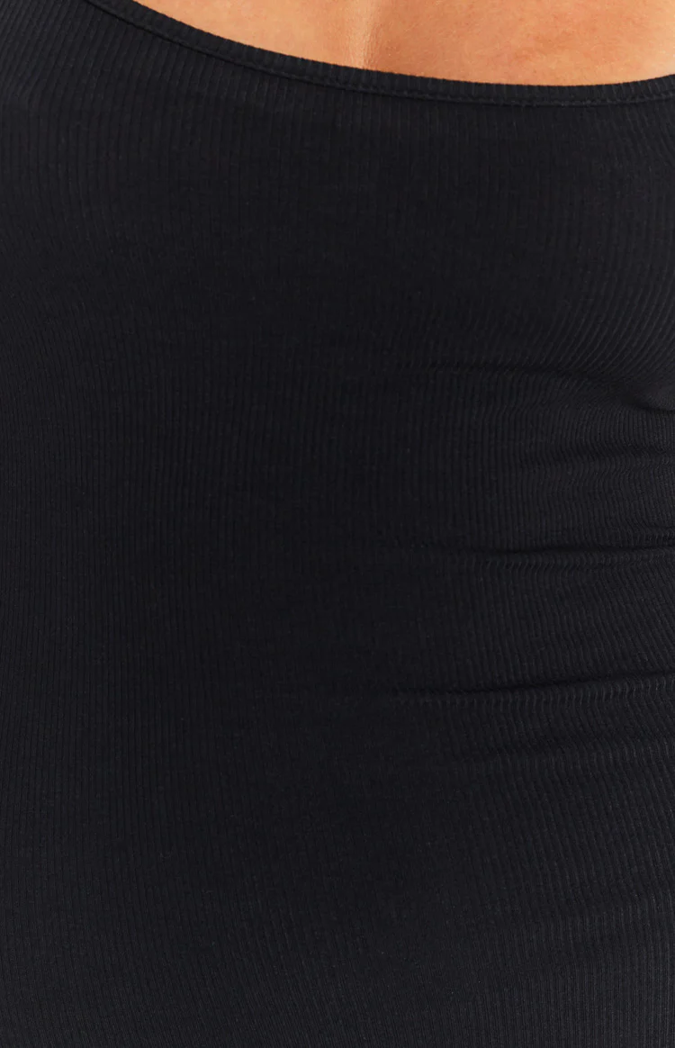 Melrose Black Maxi Dress - Image 8