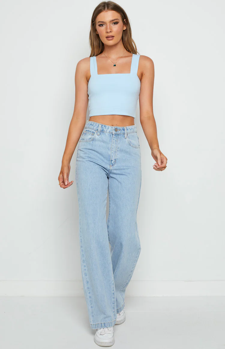 Nellie Crop Blue - Image 3