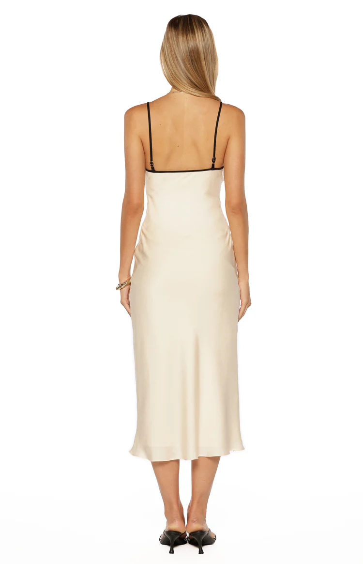 Nikita Cream Lace Midi Dress - Image 8