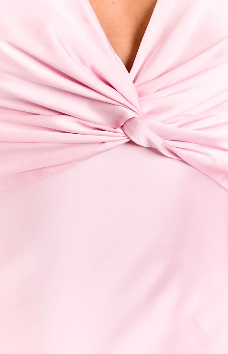 Oden Light Pink Formal Maxi Dress - Image 5