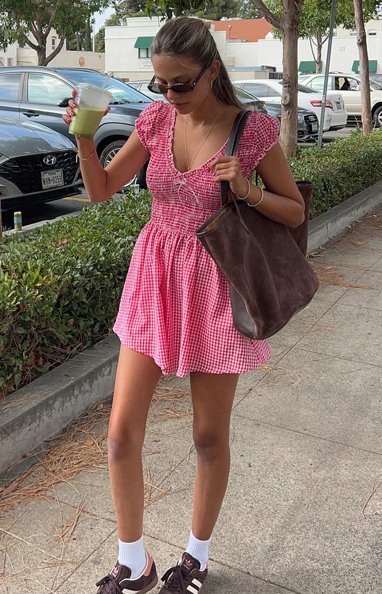 Raldo Red Gingham Playsuit - Image 7