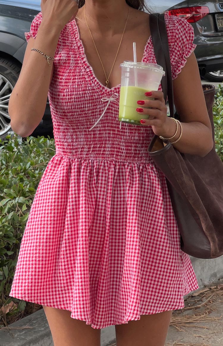 Raldo Red Gingham Playsuit - Image 9