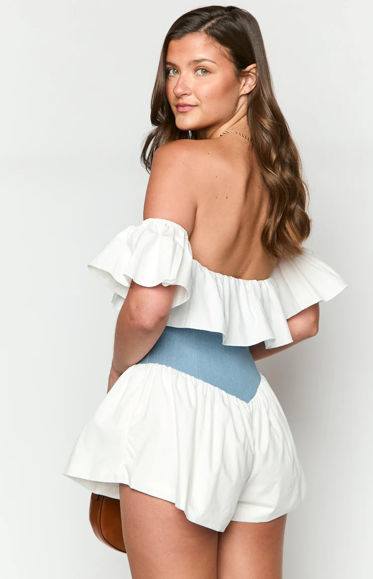 Romi Denim Playsuit - Image 6