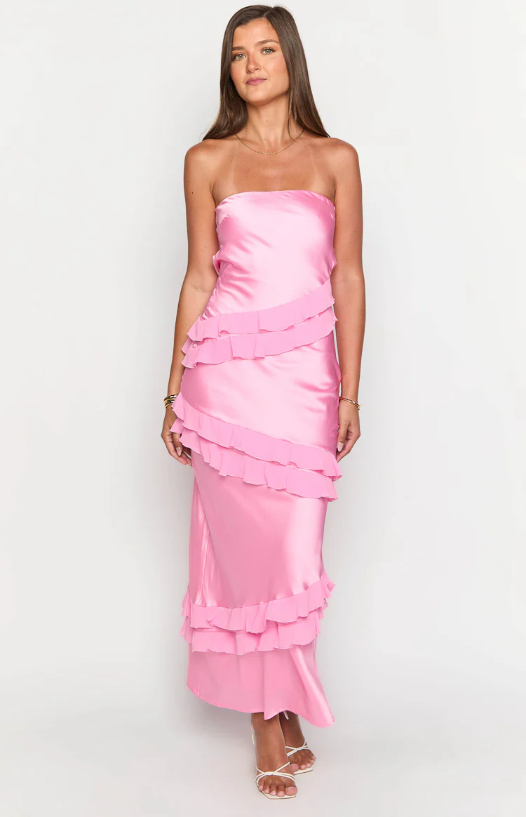 Sosa Pink Maxi Dress - Image 2