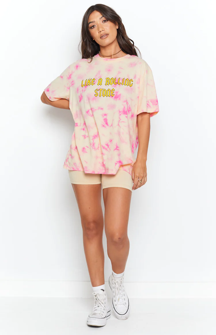 Stones Tee Pink - Image 10
