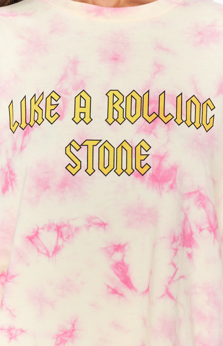 Stones Tee Pink - Image 9