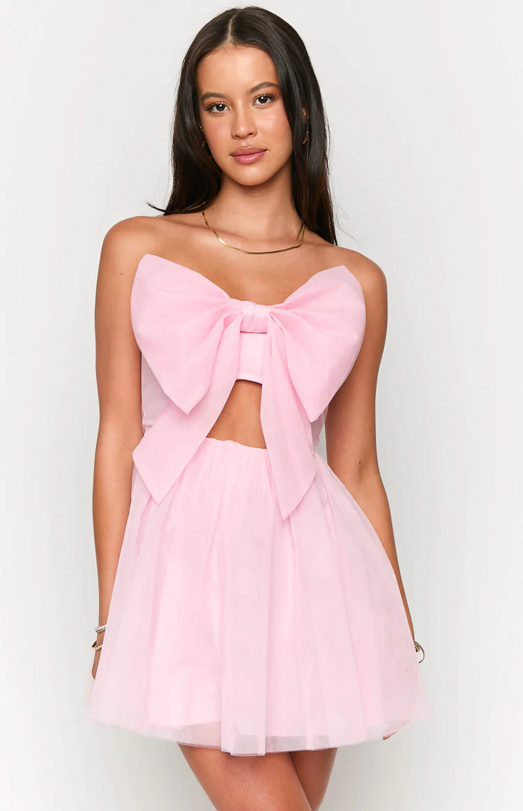 Sweethearts Pink Mini Dress - Image 2