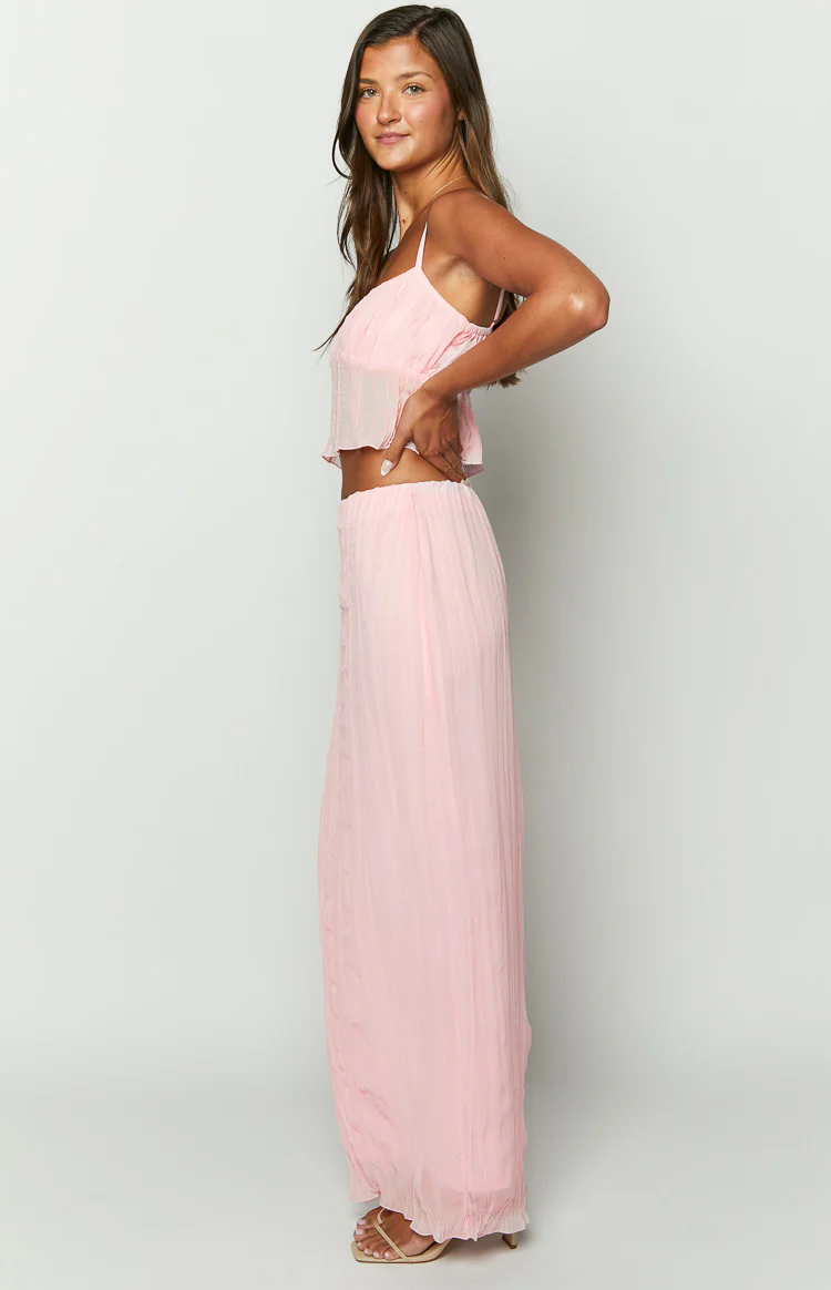 The Moment Pink Maxi Skirt - Image 4